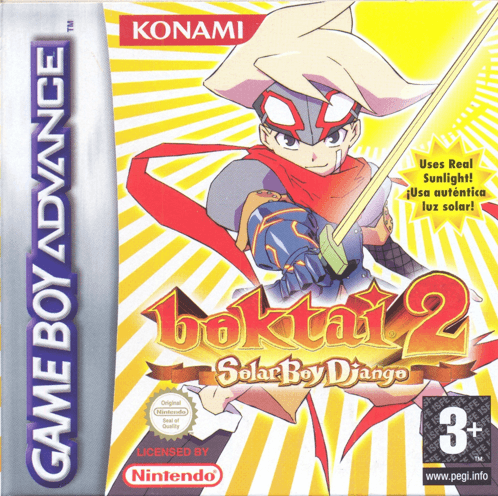 Boktai 2: Solar Boy Django - GBA - Nintendo Game Boy Advance