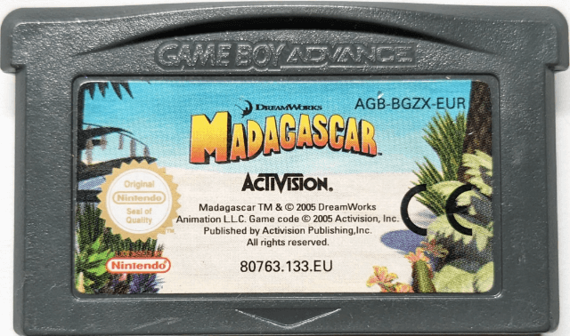 Madagascar - GBA - Nintendo Game Boy Advance