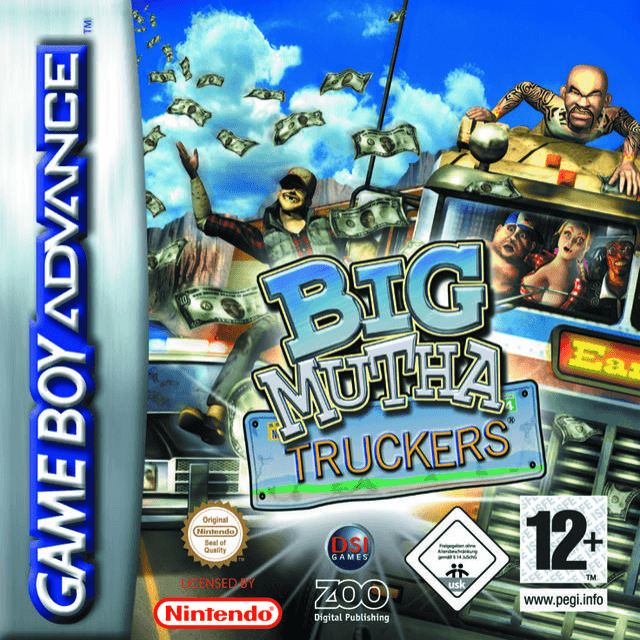 Big Mutha Truckers - GBA - Nintendo Game Boy Advance - Packshots