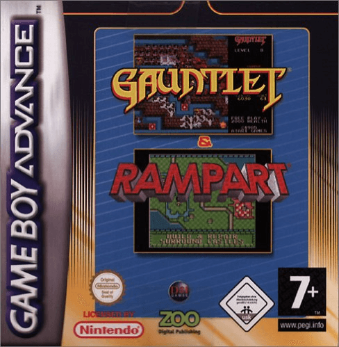 Gauntlet / Rampart - GBA - Nintendo Game Boy Advance