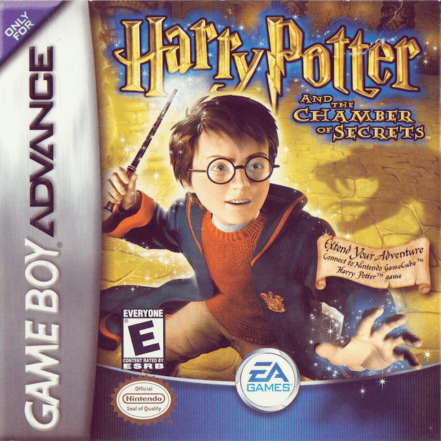Harry Potter and the Chamber of Secrets - GBA - Nintendo Game Boy Advance - Packshots