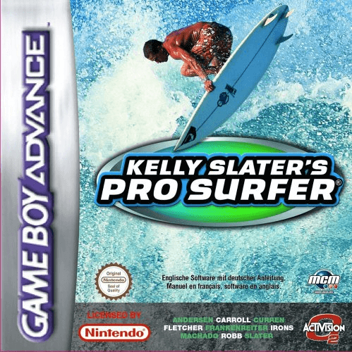 Kelly Slater's Pro Surfer - GBA - Nintendo Game Boy Advance - Packshots