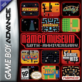 Namco Museum 50th Anniversary - GBA - Nintendo Game Boy Advance - Packshots