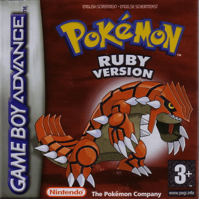 Pokémon Ruby Version - GBA - Nintendo Game Boy Advance