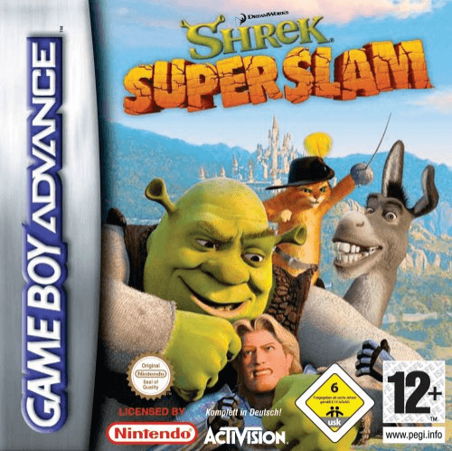 DreamWorks Shrek SuperSlam - GBA - Nintendo Game Boy Advance - Packshots