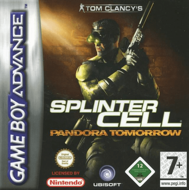 Tom Clancy's Splinter Cell: Pandora Tomorrow - GBA - Nintendo Game Boy Advance