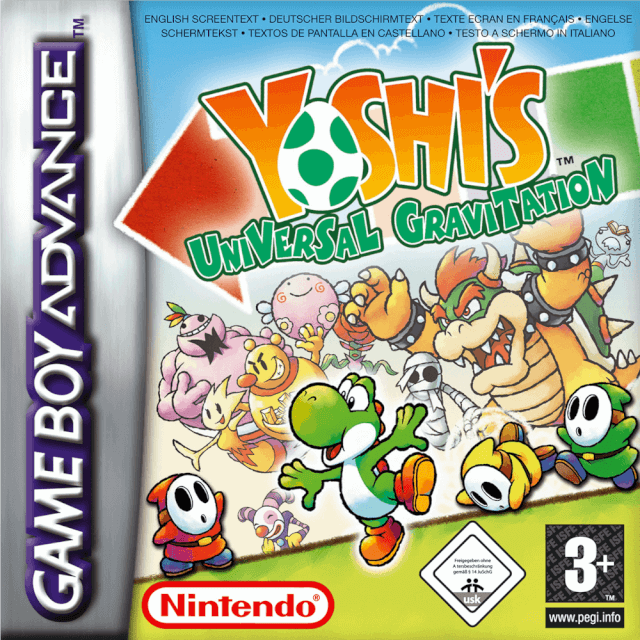 Yoshi's Universal Gravitation - GBA - Nintendo Game Boy Advance