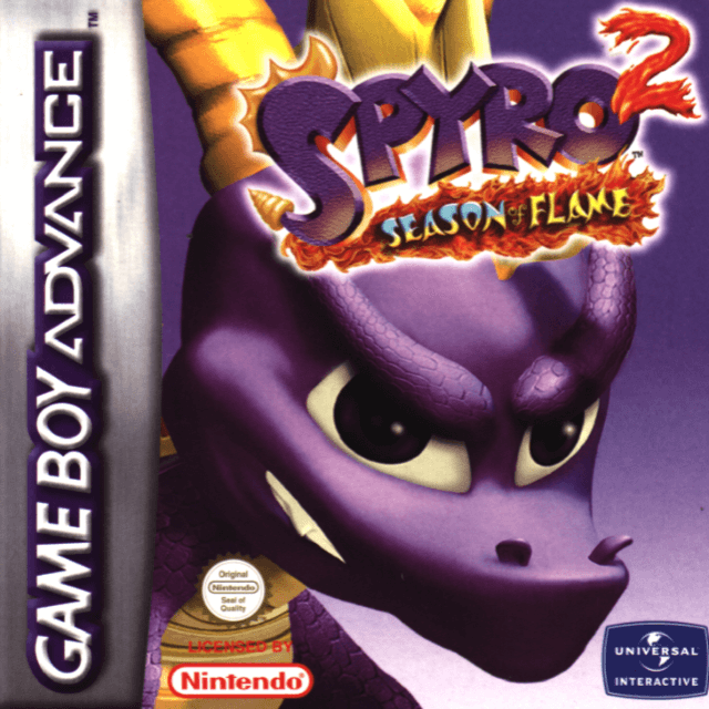Spyro 2: Season of Flame - GBA - Nintendo Game Boy Advance