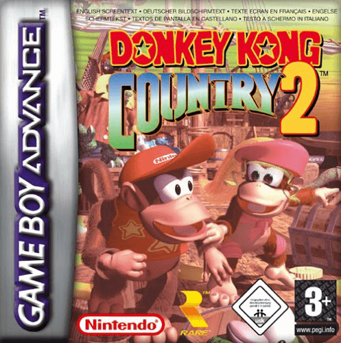 Donkey Kong Country 2 - GBA - Nintendo Game Boy Advance