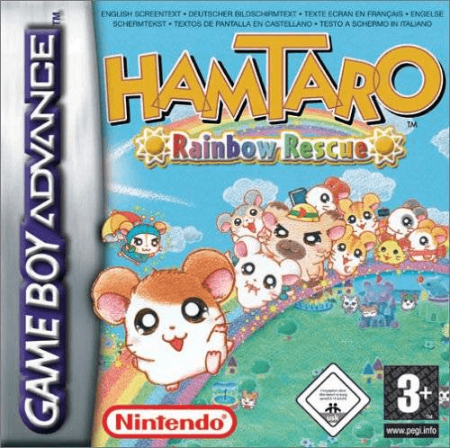 Hamtaro: Rainbow Rescue - GBA - Nintendo Game Boy Advance
