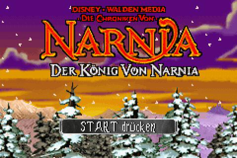 Die Chroniken von Narnia: Der König von Narnia - GBA - Nintendo Game Boy Advance - Titles