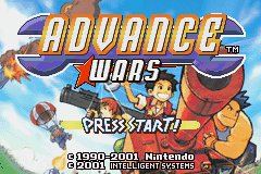 Advance Wars - GBA - Nintendo Game Boy Advance - Titles