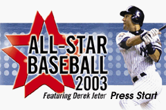 All-Star Baseball 2003 - GBA - Nintendo Game Boy Advance - Titles