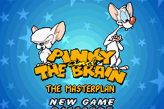 Pinky and the Brain: The Master Plan - GBA - Nintendo Game Boy Advance - Titles