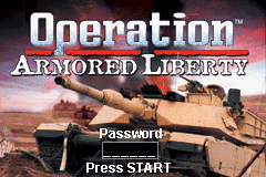 Operation Armored Liberty - GBA - Nintendo Game Boy Advance - Titles