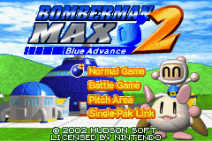 Bomberman Max 2: Blue Advance - GBA - Nintendo Game Boy Advance - Titles