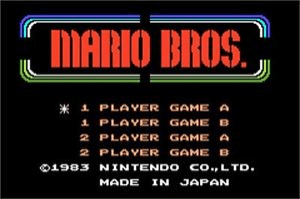 Mario Bros. - GBA - Nintendo Game Boy Advance - Titles