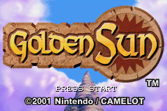Golden Sun - GBA - Nintendo Game Boy Advance - Titles