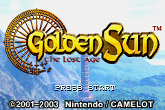 Golden Sun: The Lost Age - GBA - Nintendo Game Boy Advance - Titles