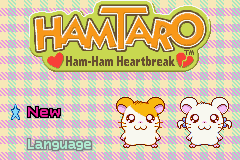 Hamtaro: Ham Ham Heartbreak - GBA - Nintendo Game Boy Advance - Titles