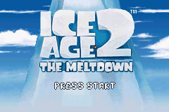 Ice Age 2: The Meltdown - GBA - Nintendo Game Boy Advance - Titles