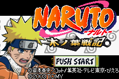 Naruto: Konoha Senki - GBA - Nintendo Game Boy Advance - Titles