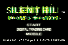 Play Novel: Silent Hill - GBA - Nintendo Game Boy Advance - Titles
