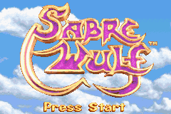 Sabre Wulf - GBA - Nintendo Game Boy Advance - Titles