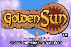 Golden Sun - GBA - Nintendo Game Boy Advance - Titles