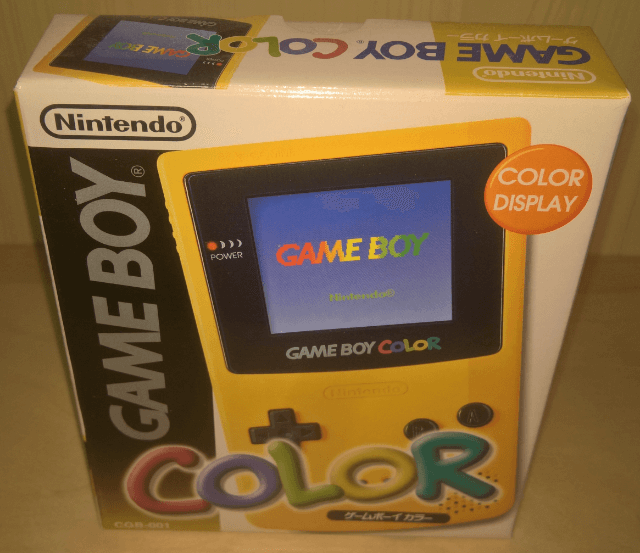 Game Boy Color - GBC - Nintendo Game Boy Color - Packshots