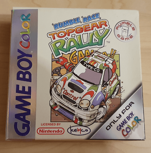 Rumble Race Top Gear Raly - GBC - Nintendo Game Boy Color - Packshots
