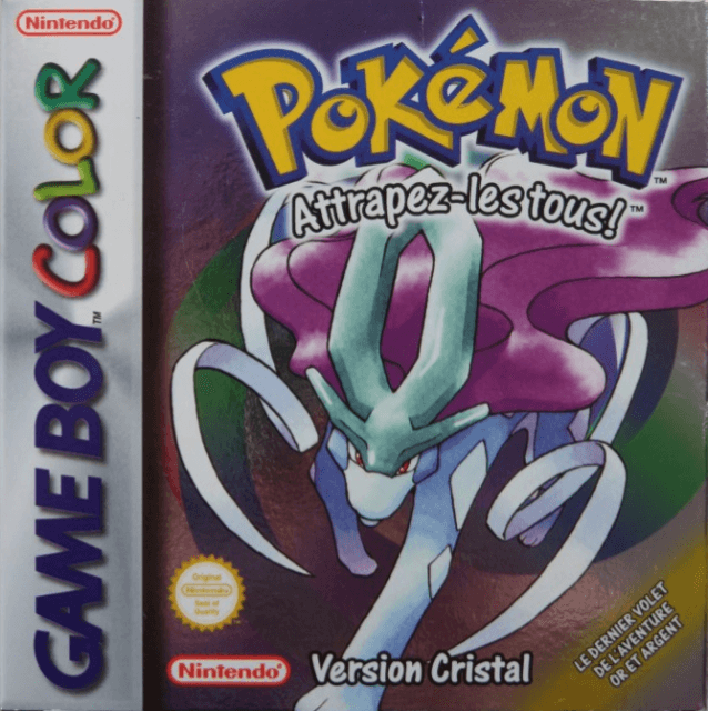 Pokémon Version Cristal - GBC - Nintendo Game Boy Color