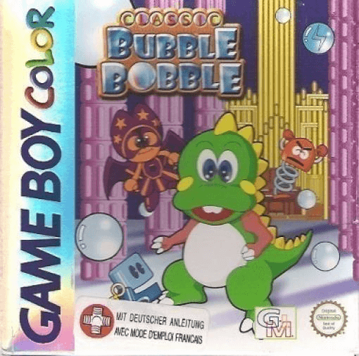 Classic Bubble Bobble - GBC - Nintendo Game Boy Color
