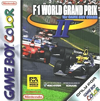 F1 World Grand Prix II for Game Boy Color - GBC - Nintendo Game Boy Color