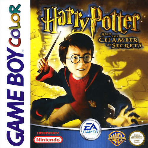Harry Potter and the Chamber of Secrets - GBC - Nintendo Game Boy Color - Packshots