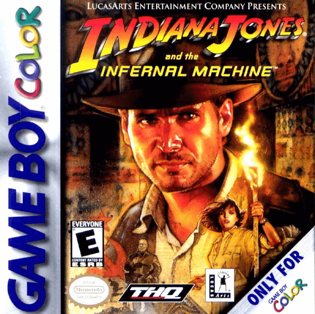 Indiana Jones and the Infernal Machine - GBC - Nintendo Game Boy Color