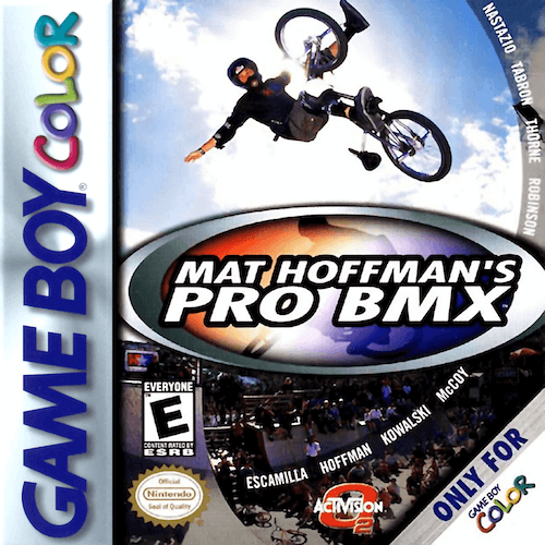Mat Hoffman's Pro BMX - GBC - Nintendo Game Boy Color