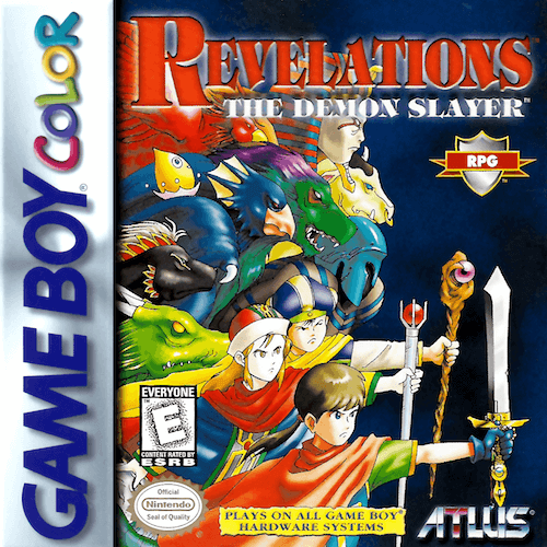 Revelations: The Demon Slayer - GBC - Nintendo Game Boy Color - Packshots