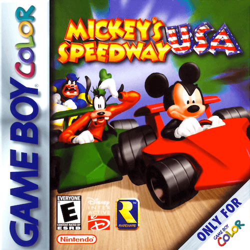 Mickey's Speedway USA - GBC - Nintendo Game Boy Color