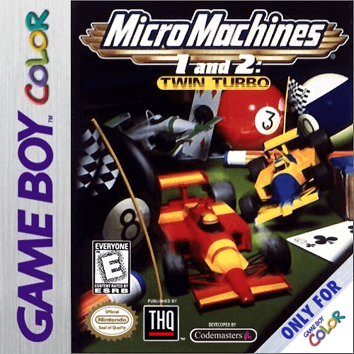 Micro Machines 1 and 2: Twin Turbo - GBC - Nintendo Game Boy Color