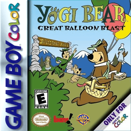 Yogi Bear: Great Balloon Blast - GBC - Nintendo Game Boy Color