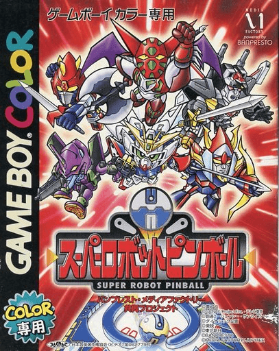 Super Robot Pinball - GBC - Nintendo Game Boy Color