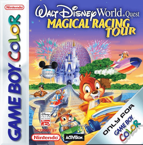 Walt Disney World Quest: Magical Racing Tour - GBC - Nintendo Game Boy Color
