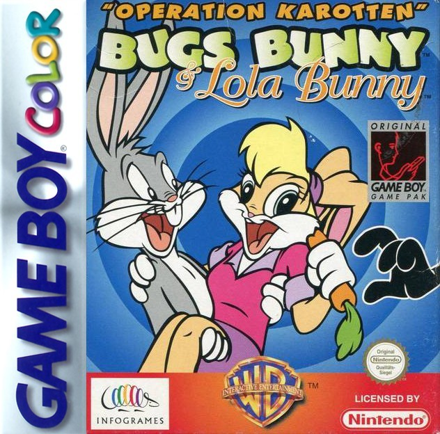 Bugs Bunny & Lola Bunny: Operation Karotten - GBC - Nintendo Game Boy Color