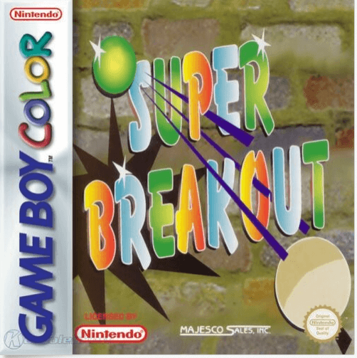 Super Breakout - GBC - Nintendo Game Boy Color - Packshots