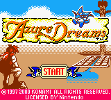 Azure Dreams - GBC - Nintendo Game Boy Color - Titles