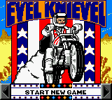 Evel Knievel - GBC - Nintendo Game Boy Color - Titles