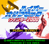 Hyper Olympic Winter 2000 - GBC - Nintendo Game Boy Color - Titles