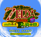 Zelda no Densetsu: Fushigi no Ki no Mi - Daichi no Shou - GBC - Nintendo Game Boy Color - Titles