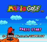 Mario Golf - GBC - Nintendo Game Boy Color - Titles